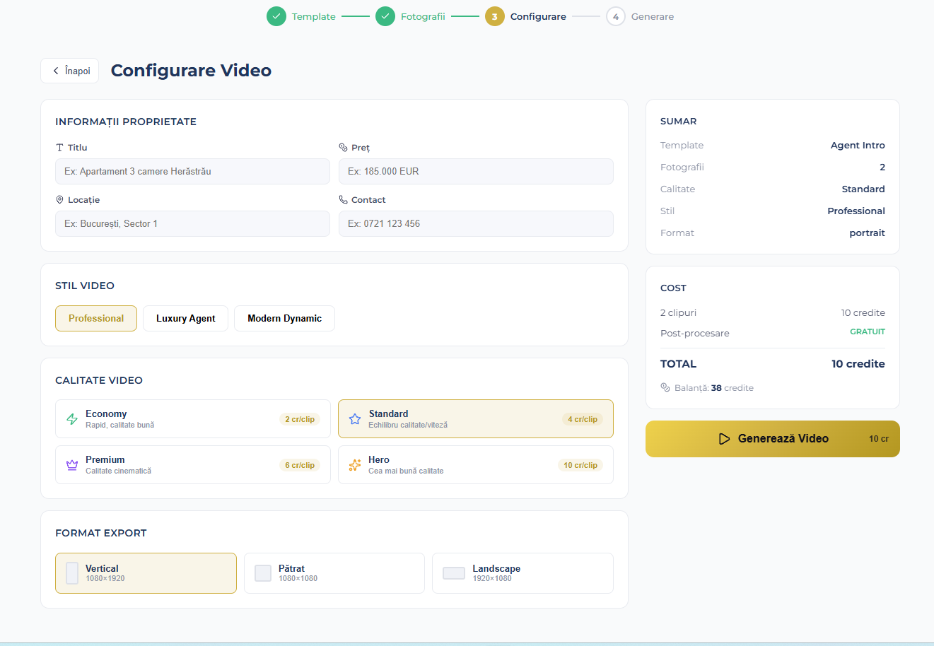 Video Studio — detalii
